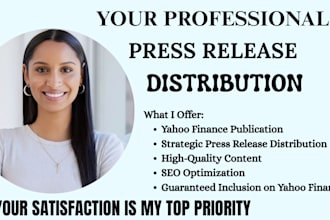 do yahoo finanace press release public relaton pr distribution guest post
