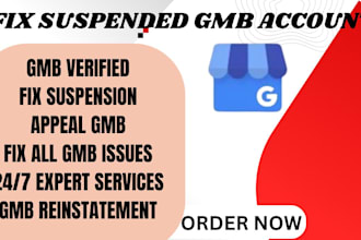 fix suspended google my business or audit optimize and reinstate your gmb gmc