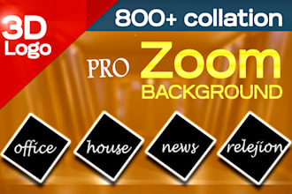 design high quality zoom virtual background