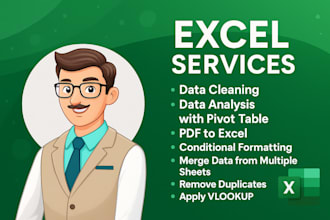 clean, analyze, and convert your excel data