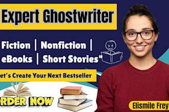 ghostwrite fiction non fiction romance selfhelp horror medical ebook short story