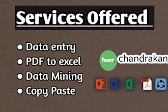 clean, format, merge, split excel data