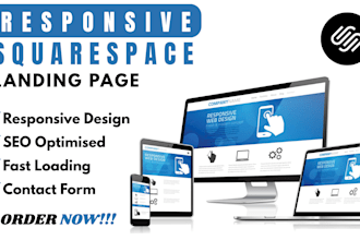 build highly converting squarespace landing page design and redesign squarespace