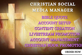 be your christian social media specialist
