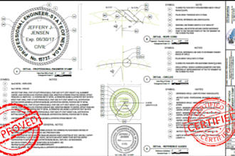civil and structural engineeering stamp florida, kentucky, maryland