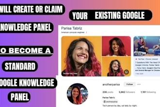 create standard google knowledge panel for any category