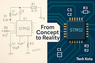 pcb design, microcontroller for arduino, pi firmware, esp 32 esp8266, atmega 238