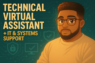 be your remote technical virtual assistant for IT support and tools setup