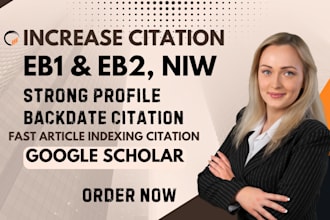 boost your google scholar citations, backdate citation for eb1 visa application