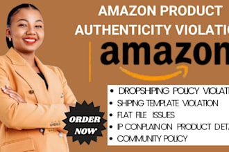write appeal for amazon dropshipping account suspended