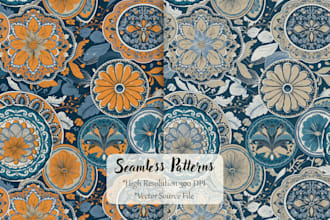 design vector pattern for fashion print, wallpaper accessories