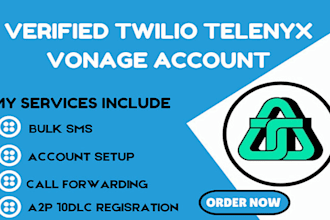 set up twilio sip, trunk bulk, sms cloud,sms route optimization