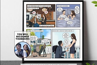 beautify your comic story, ai art, manga illustration, anime style, chibi anime