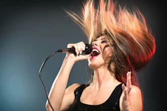 be female song singer, songwriter, for christian, children song and anniversary