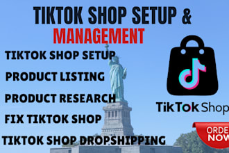 setup tiktok shop manage tiktok shop tik tok shop setup to do shopify marketing
