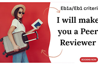 make you peer reviewer and pass judging criteria for eb1, eb1a, and niw