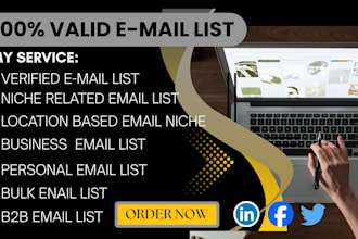 provide verified and targeted email list for effective marketing