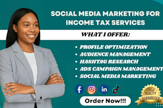 manage and grow your income tax business on social media professionally