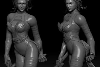 model 3d hyper realistic face model, 3d bust, 3d portrait, head for 3d printing