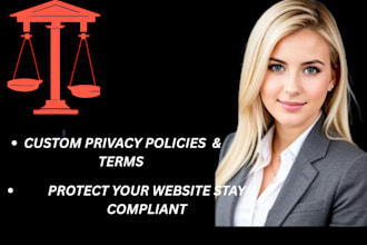 draft a professional privacy policy and terms and conditions
