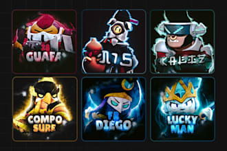 design a professional brawl stars pfp with your favorite brawler