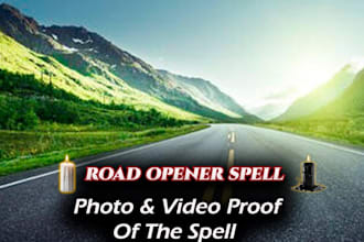 cast powerful spiritual road opener spell for new opportunity