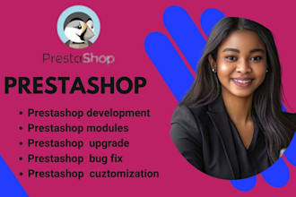 fix any prestashop issue bug error and develop custom modules