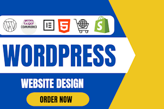 create a responsive wordpress business website using divi theme