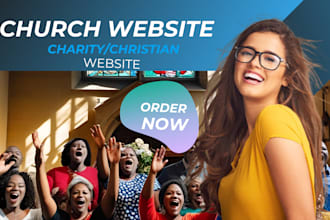 church website charity website non profit website christian website church