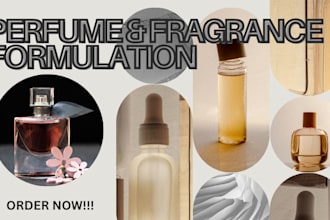 be your chemist for any types of perfume formulation