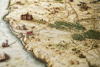 make a fantasy map for rpg fantasy dnd novels