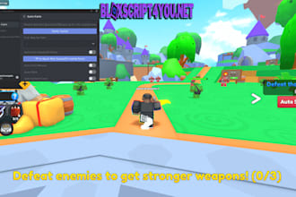 do roblox scripting, script any system, vfx, ui, gui for your game