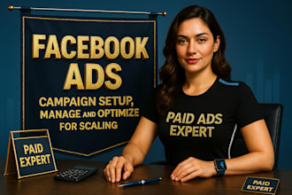 be your facebook ads expert and meta ads campaign manager to boost ROI