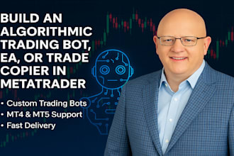 build an algorithmic trading bot, ea, or trade copier in metatrader