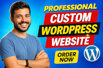 design generatepress, astra pro and kadence wordpress website professionally