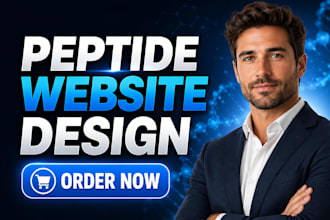 build fda compliant peptide website design and development