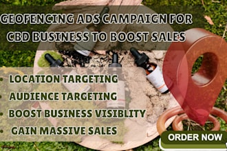 setup geofencing for cbd cannabis business to reach a large cbd audience, sales