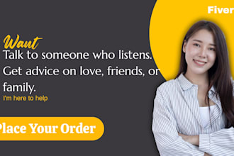 help with personal, relationship, family, friendship advice
