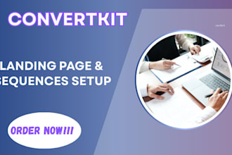 build highconverting convertkit funnel automation sequences landingpage