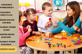 draft educational ebook online course curriculum picture books for children