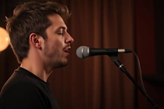 be your male singer, male country singer, male pop singer, vocalist