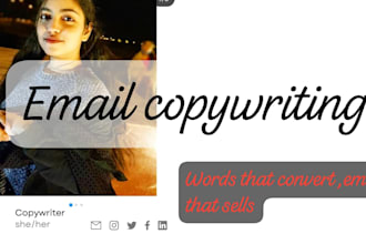 copywrite cold emails, sales emails for your email marketing