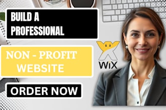do election landing page political donation campaign branding website on wix