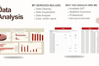 clean, analyze and visualize your data for business growth