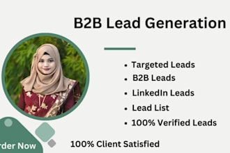 do b2b lead generation, linkedin lead generation and prospect email list