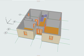 create a 3d bim model in archicad from PDF