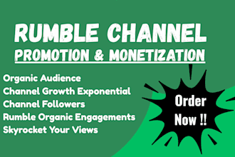 rumble video promotion rumble promotion