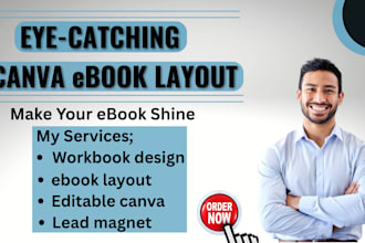 do canva ebook design lead magnet flyer design logo design ebook formatting