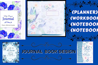 design workbook fillable form notebook printable planner kdp journal formatting
