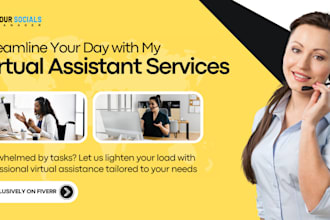 be your reliable virtual assistant for sales and admin tasks